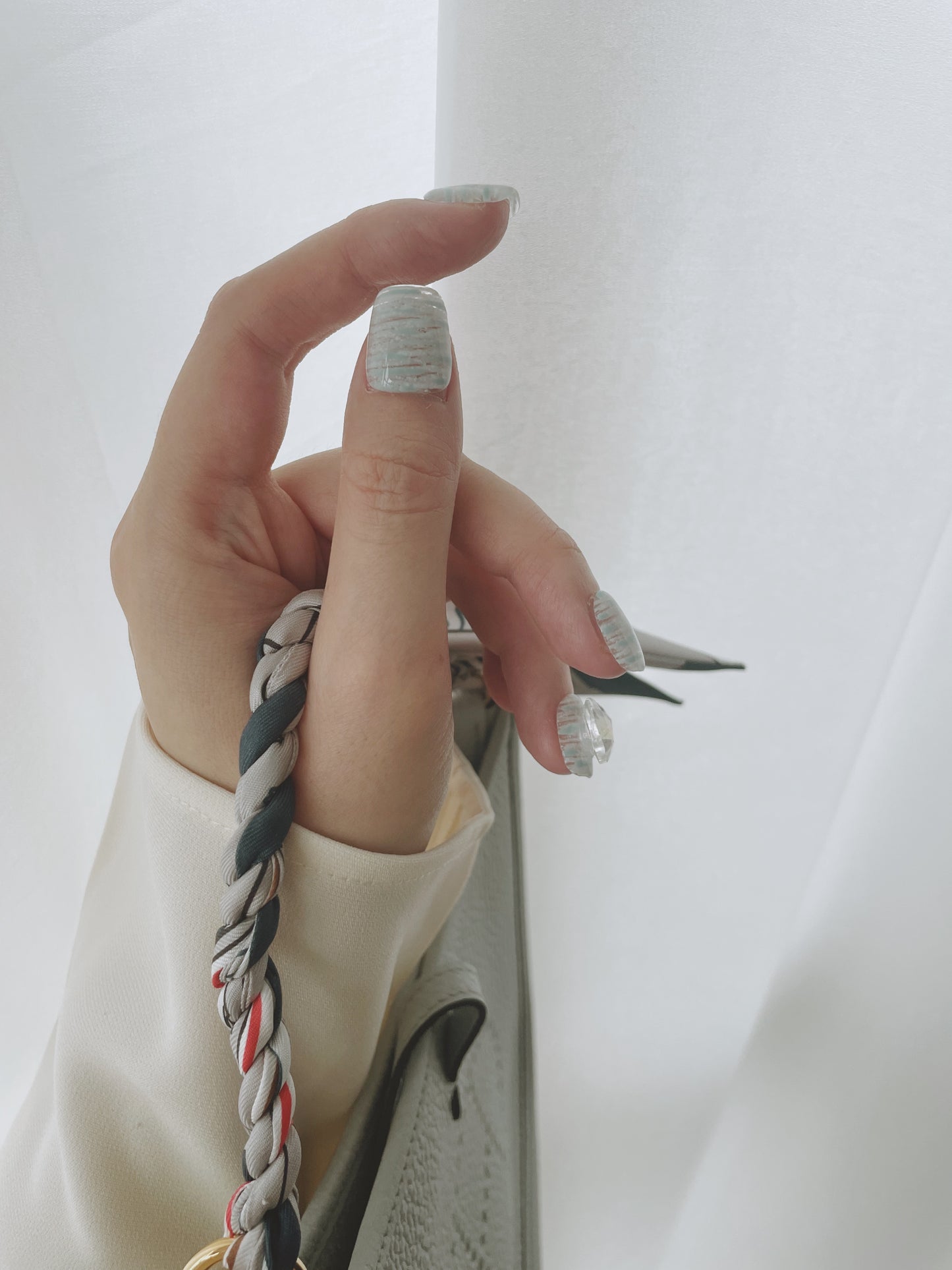 Le Berry “Mojito” Squoval Handmade Press On Nails False Nails - Le Berry