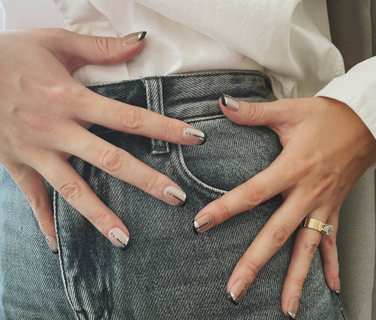 Le Berry Pope Squoval Handmade Press On Nails False Nails - Le Berry