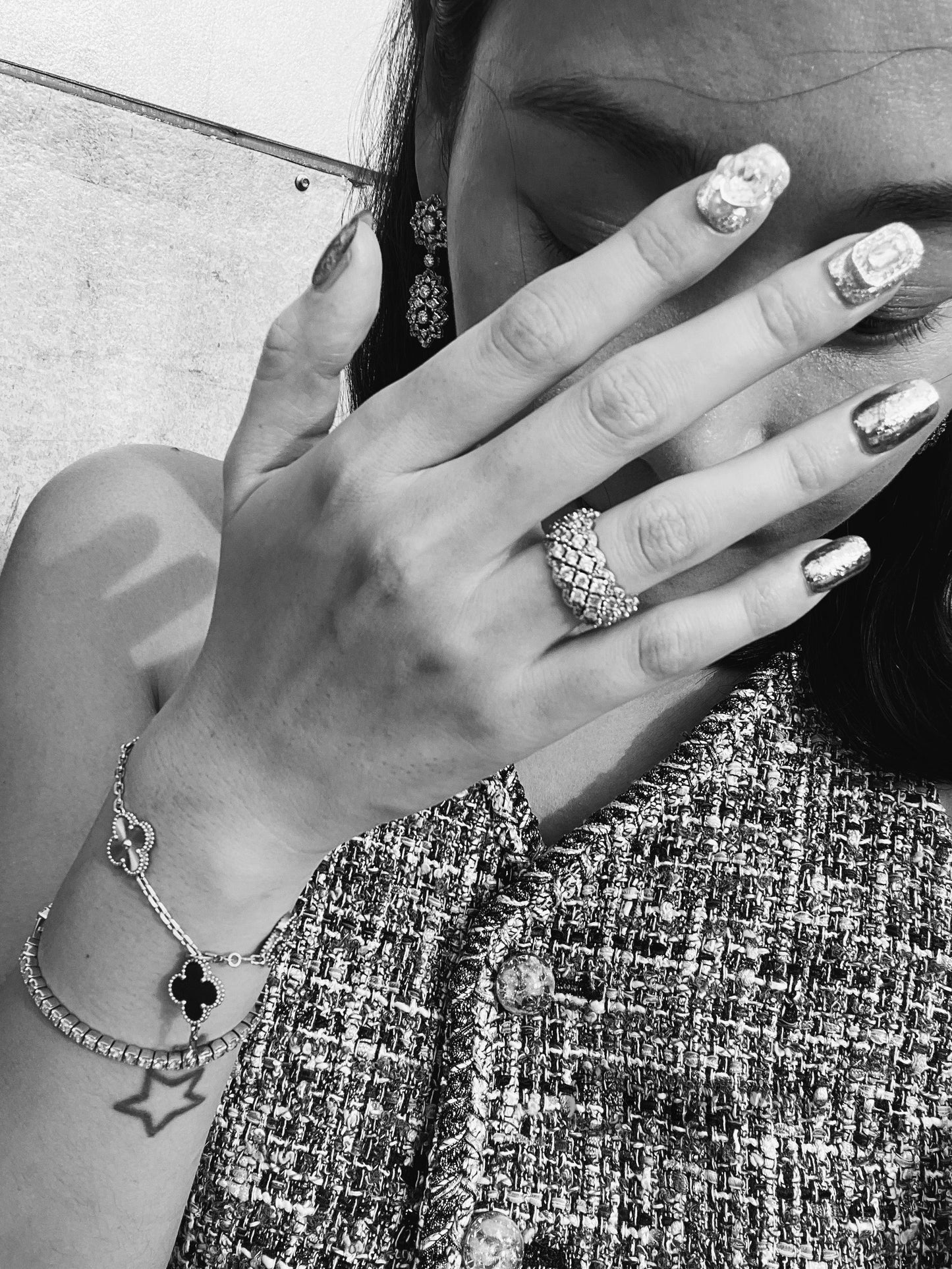 Le Berry “Fantasy” Squoval Handmade Press On Nails False Nails - Le Berry