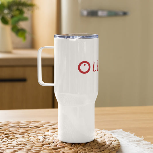 Support Le Berry Cause: No More Plastic Bottled Water and Get a Le-Berry-Proud Travel Mug - Le Berry