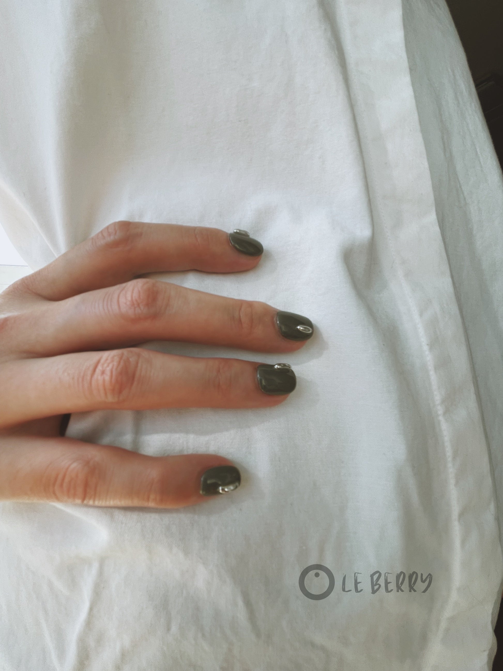 Le Berry Monday Squoval Handmade Press On Nails False Nails - Le Berry